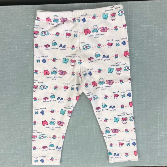 Vintage OshKosh B'gosh Best Dressed Bear Leggings 24 Months USA - Picture 5 of 8